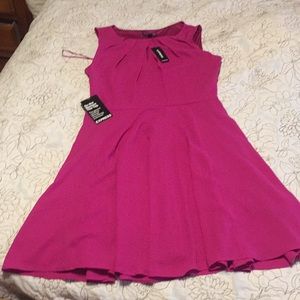 Pink express keyhole dress